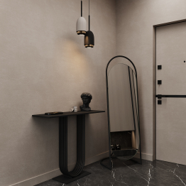 Напольное зеркало GENGLASS Evelum в металлической раме