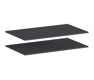 Макс СБ-3228 Полки 1000 Диамант серый (2шт) (опция)