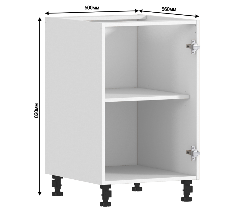 Корпус, Регина корпус для стола 1 дв 50х82 см