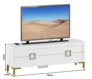 Комплект для гостиной Ассоль, Белый