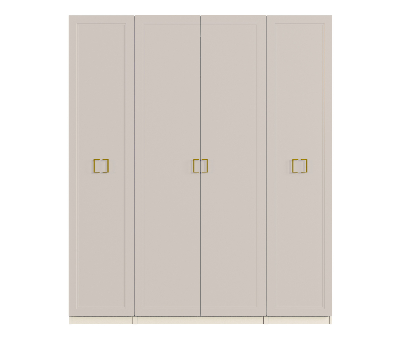 Для одежды, Шкаф четырехдверный Ассоль/Макс 2000 мм