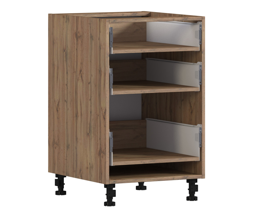 Корпус, Регина корпус для стола 3 ящ 50х82 см