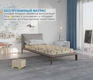 Столлайн / Матрас Здоровый сон-Дельфин 900х2000