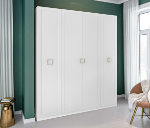 Комплект дверей Ассоль СБ-3438 МДФ Белый