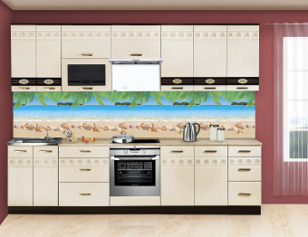 Кухонный фартук Острова 1000x600x1.5 мм глянец