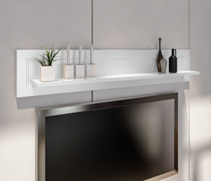 Комплект для гостиной с пеналом Ассоль, Белый