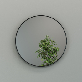 Дизайнерское настенное зеркало GENGLASS Rauntel M в металлической раме